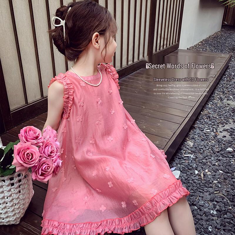 MIMIHELLO Girls  Summer Sleeveless Princess Dress 37