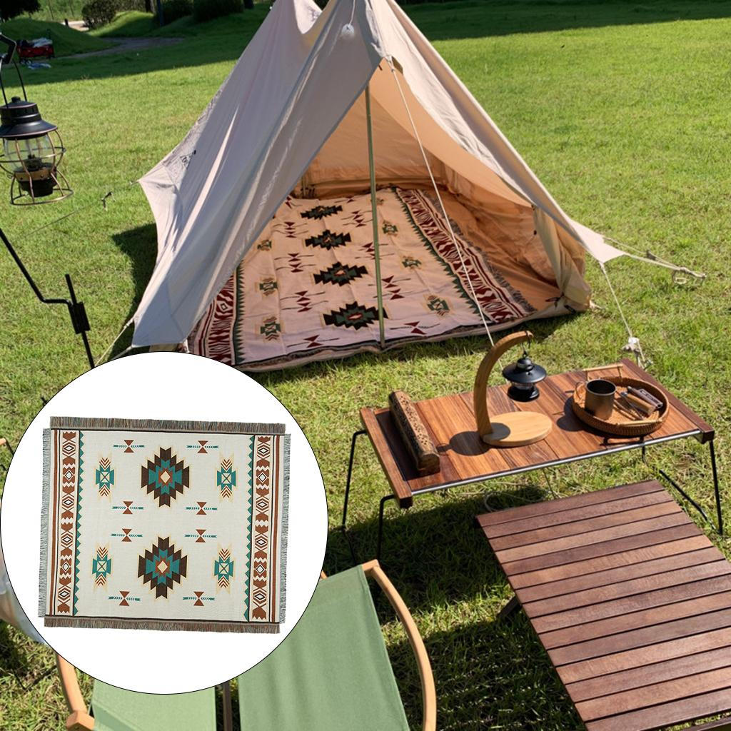 

Picnic Blanket Accessory Handy Foldable Durable Mat for Park Camping Playground Adults Kids 35.4x59.1inch