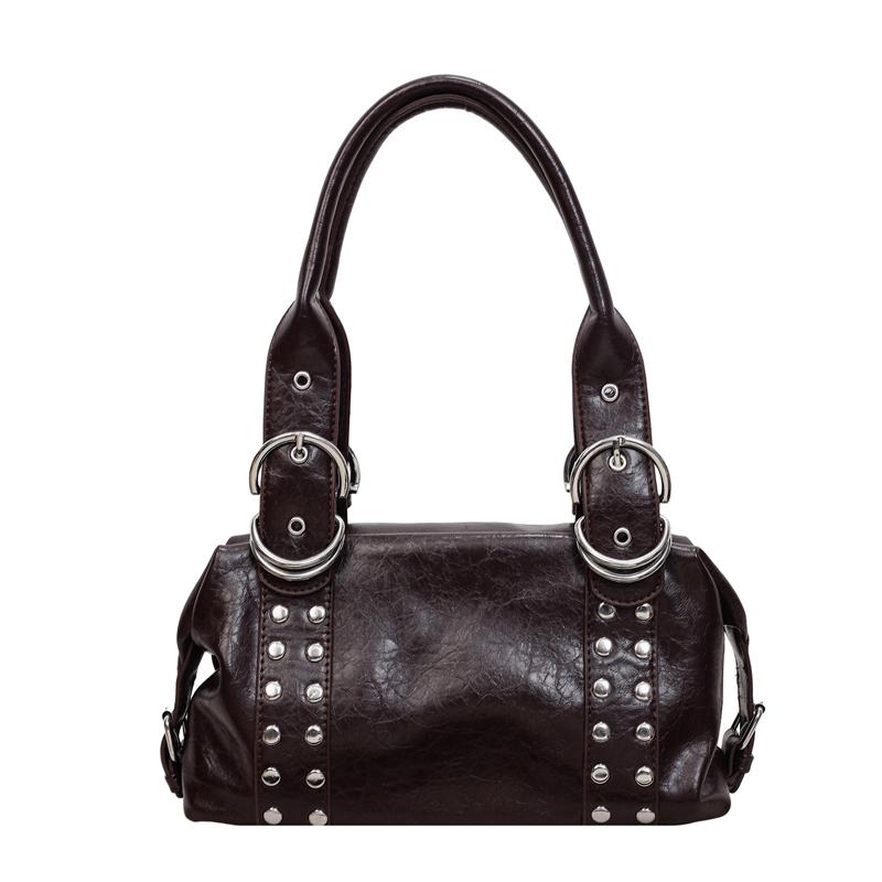 Retro PU Women s Underarm Shoulder Bag кофейный
