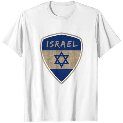 Säljer 2026 Ny Bomull Bekväm Andningsbar Casual Israel Retro Märke Jerusalem Tel Aviv Bekväm Unisex Och Unisexs T-shirt