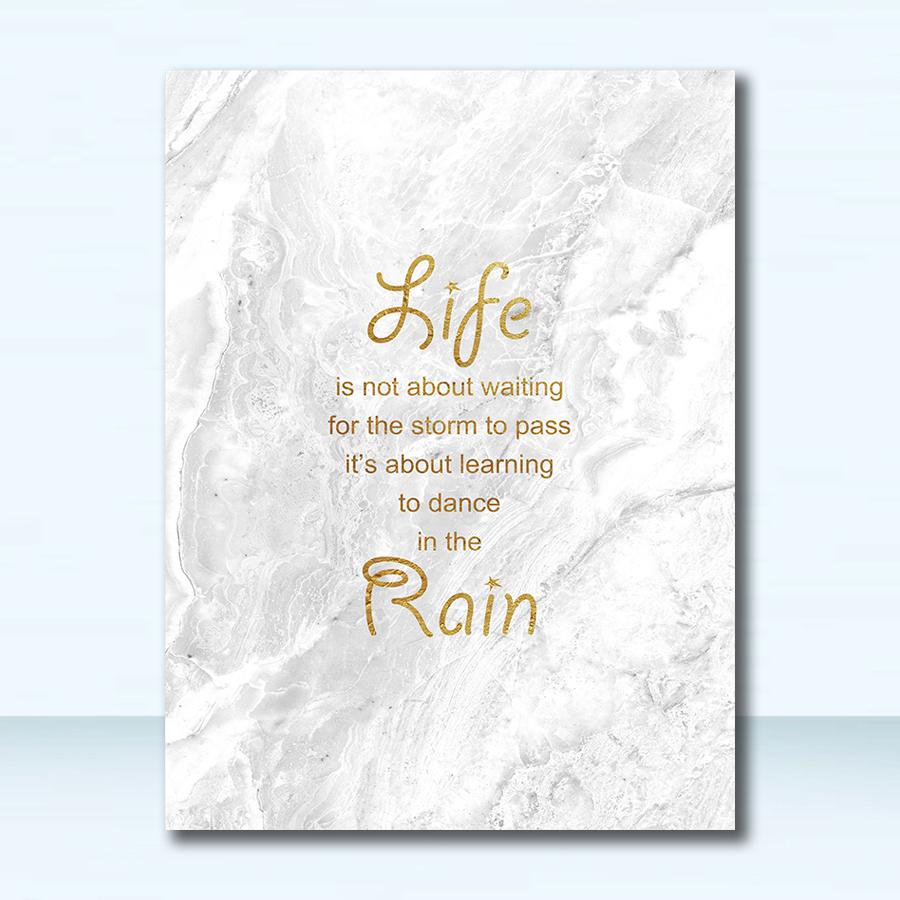 

Картина с цитатой, мраморные декоративные картины для гостиной, золотой ананас, настенное искусство, принты на холсте, мотивационные 21x30 No Frame