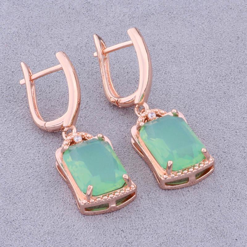 

Женские ретро геометрические серьги-подвески с цирконом - Красочные и изысканные