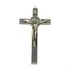 Catholic Cross Figurine Metal Wall Decoration for Home and Bedroom
