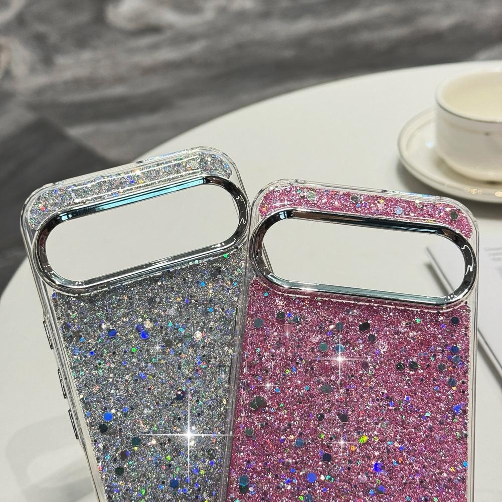 Sequin Glitter Phone Case For Pixel 10 Pro XL 10 Pro Google Pixel 9a 9 Pro 8a 8 Pro Bling Glitter Sparkle TPU Protective Cover