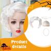 Grandma Halloween with Glasses, Fun And Comfortable Decoration, Old Grandmother Costume, for Shows,