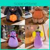 Pumpkin Rabbit Cute Bear Cape Eggplant Halloween Plush Toy Children Holiday Gift