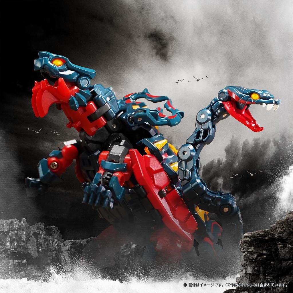 52TOYS BEASTBOX INFINITY Series IB-08 [Genbu] Transforming Toy Figure, Cube to Divine Beast Genbu, Pre-painted, Highly Articulated Action Figure,