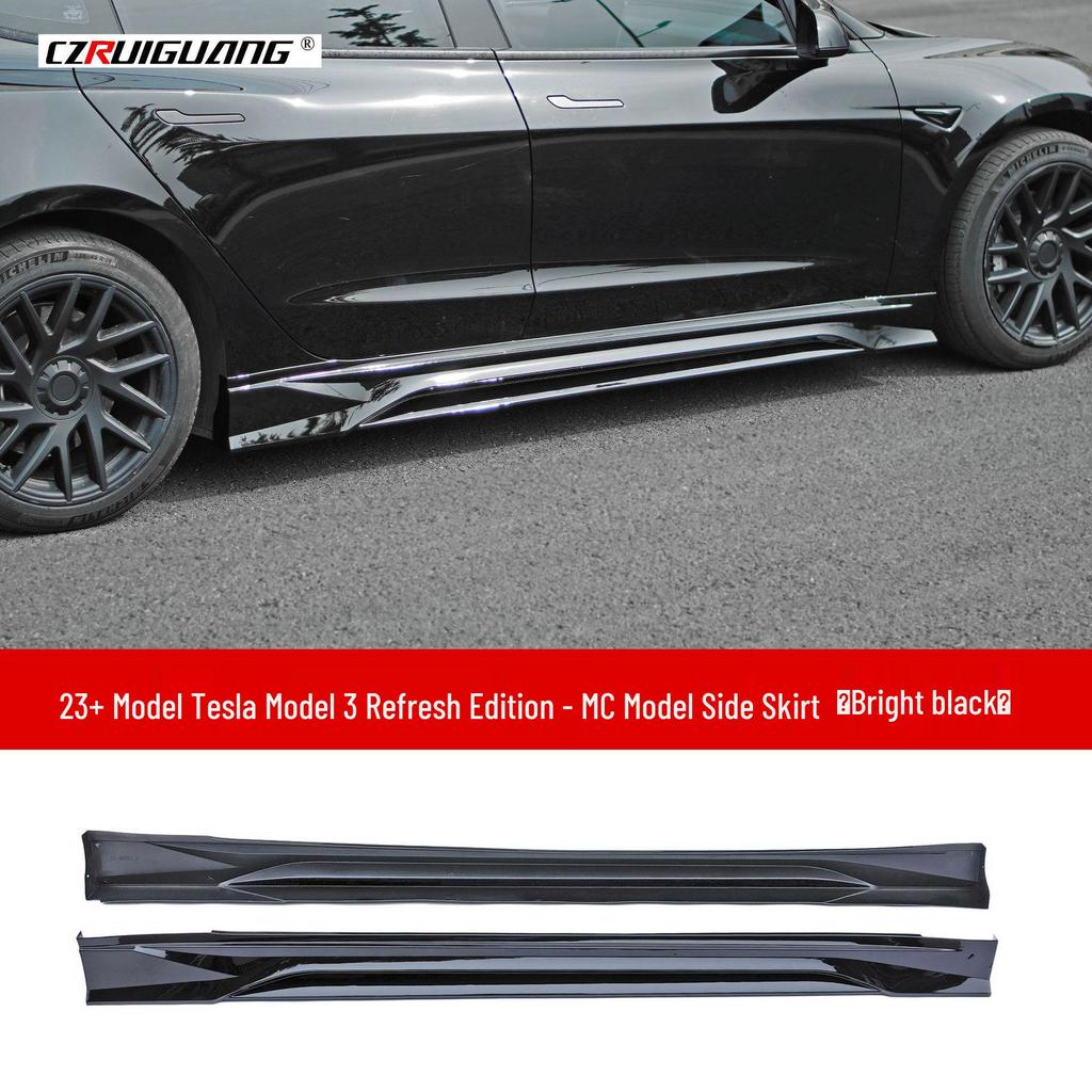 Tesla Model 3 Facelift 2023 Side Skirts, Front Splitter, Body Kit, Rear Spoiler, Rear Diffuser - Undamaged