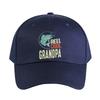 Mens Reel Cool Grandpa Funny Grandpa Woman Man Baseball Cap Adult Adjustable with Curved Brim Hiking Fishing Hat Trucker Cap