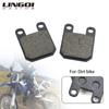 LINGQI RACING Replacement Brake Pads Disc Brake Shoes Pad For ATV Quad Go Kart Dirt Pit Bike Scooter Mini Motocross Scooter