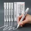 NEW 10PCS Gel Pens Waterproof Metal Marker Permanent White Paint Pen Washing Art Painting Graffiti Pens Art Supplies School Stationery