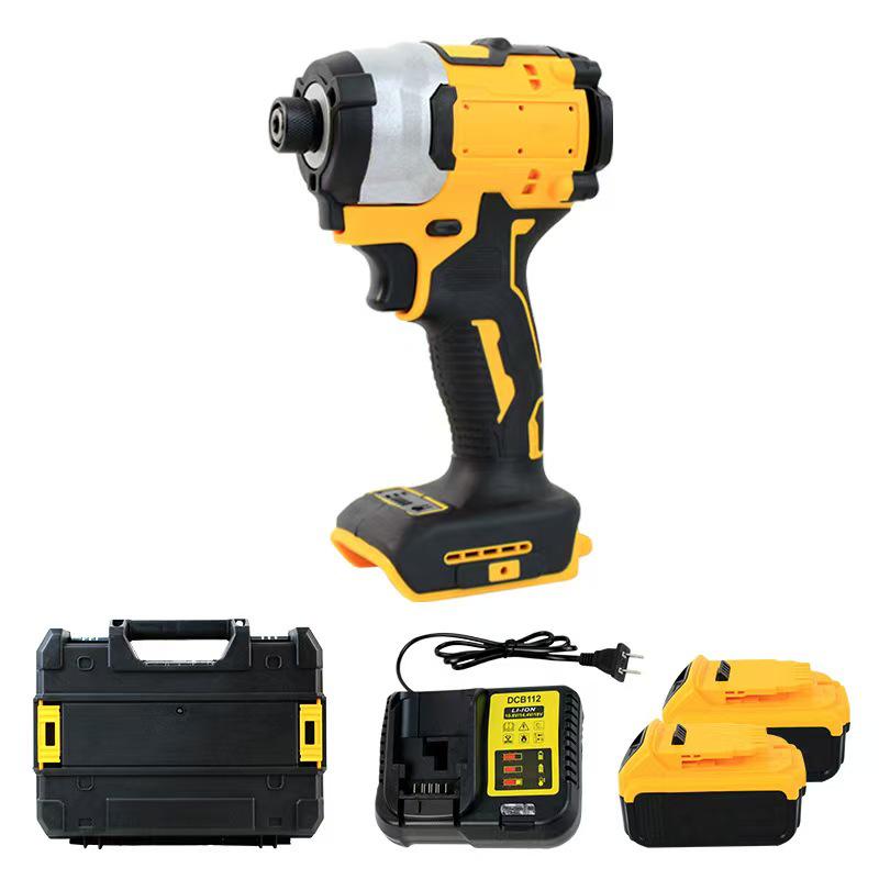 D850 Electric Screwdriver, Compatible with DEWALT Battery, Portable Brushless Impact Driver