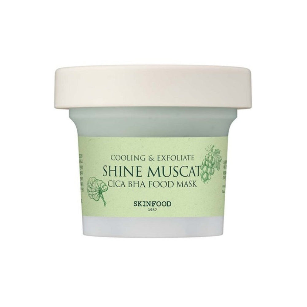 

SKINFOOD Маска-пленка для лица Shine Muscat Cica BHA 120 г*1 шт./2 шт./4 шт. 1Pc
