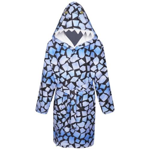 Keanu Childrens/Kids Raptor Head Cotton Dressing Gown