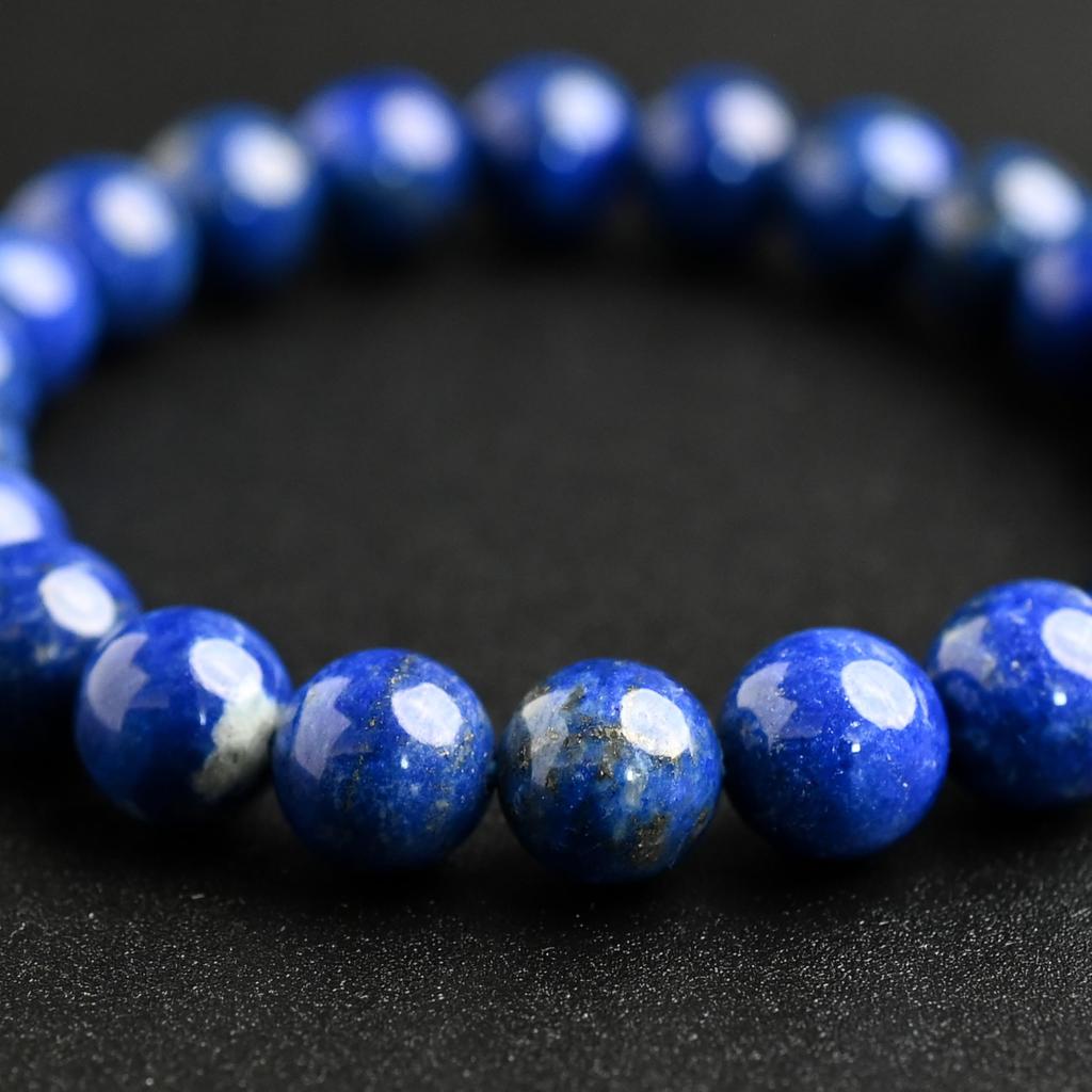 Eigado Lapis Lazuli 22 9mm 17cm Inner Natural Power Good Luck Charm Bracelet, Beads, Approx. Diameter, Stone, Stone,