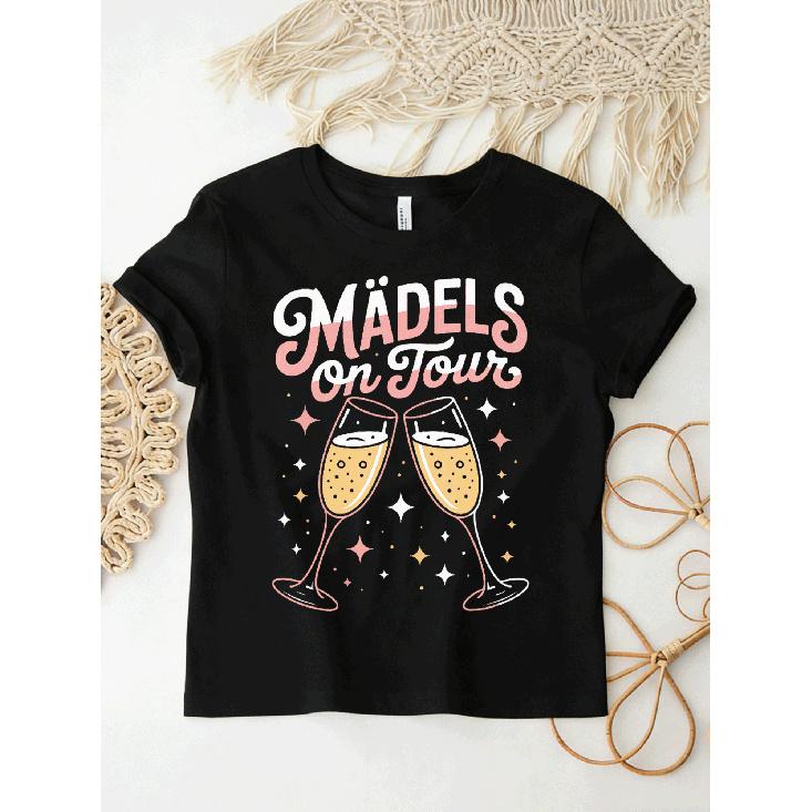 Girls on Tour Hen Party T-Shirt for Men Women Unisex All Season Funny T-Shirt