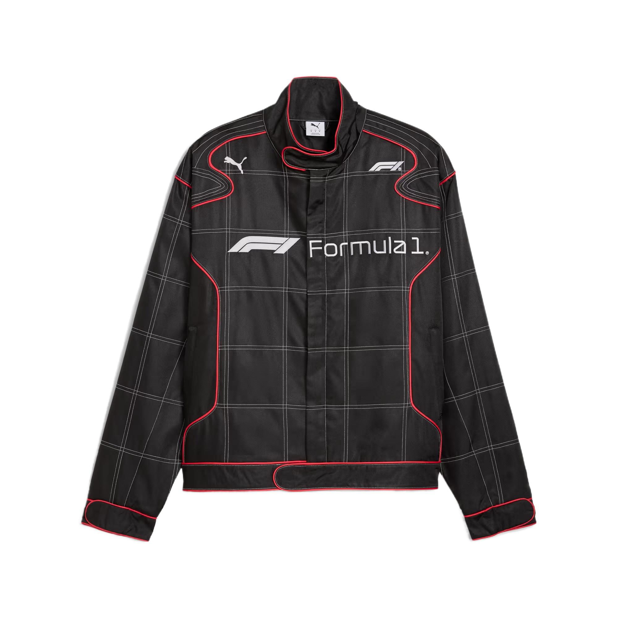 PUMA Formula 1 75 Years Motorsport Racing Jacket Relaxed Fit  PUMA Black  Men s 632988-01 M
