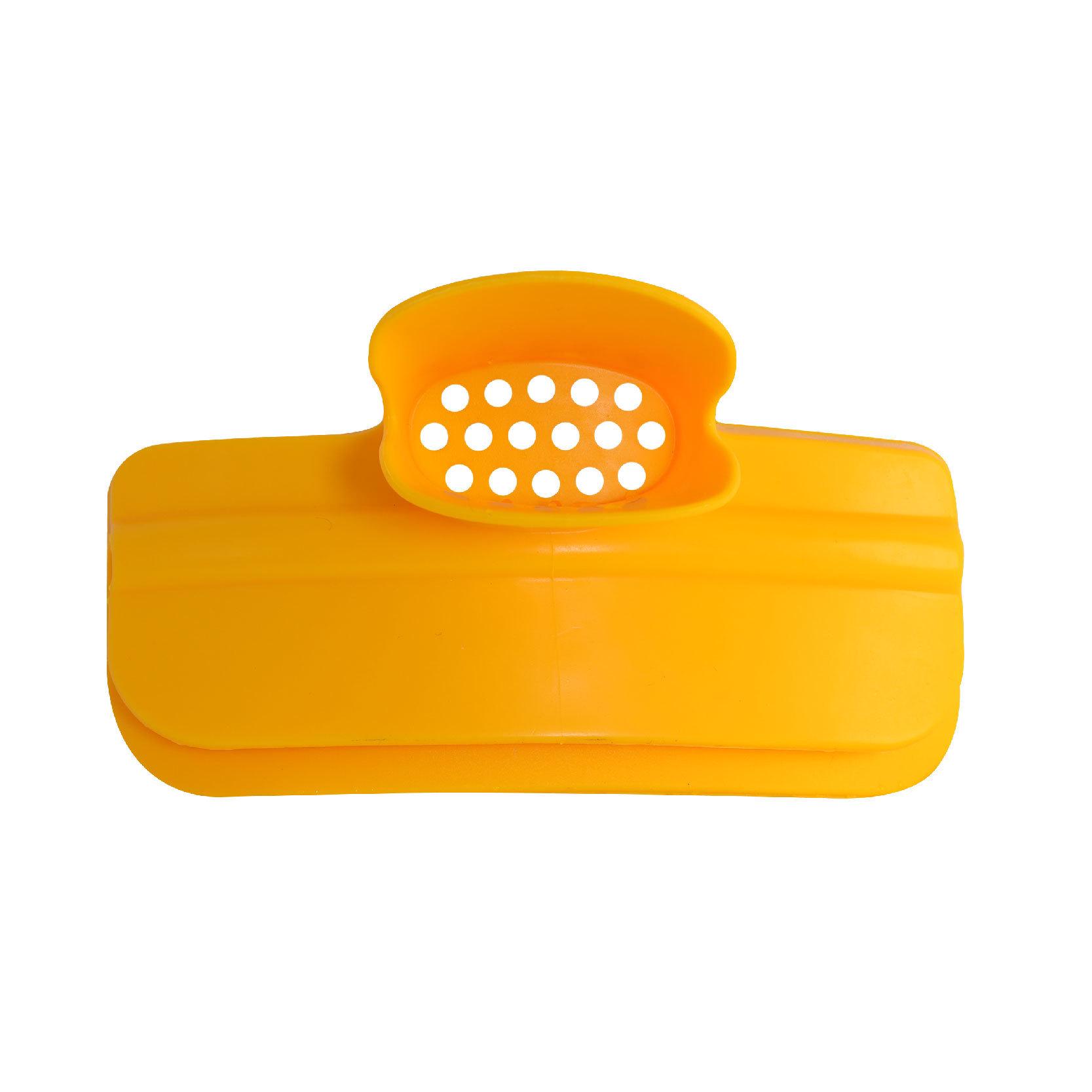 Zhiwang Anti-Spill Casserole Pourer - Round Edge Duckbill Liquid Deflector жёлтый