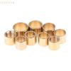 Pack of 10, 9-13mm Copper Brass Snooker Pool Cue Ferrule Repair Kit, DIY Billiards Accessories