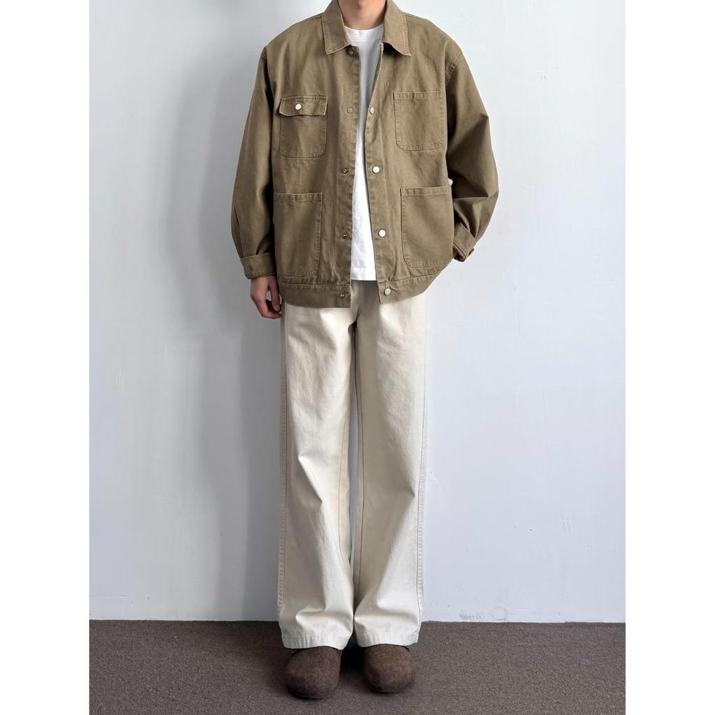 Unisex Japanese Retro Multi-Pocket Lapel Jacket - New Spring Arrival