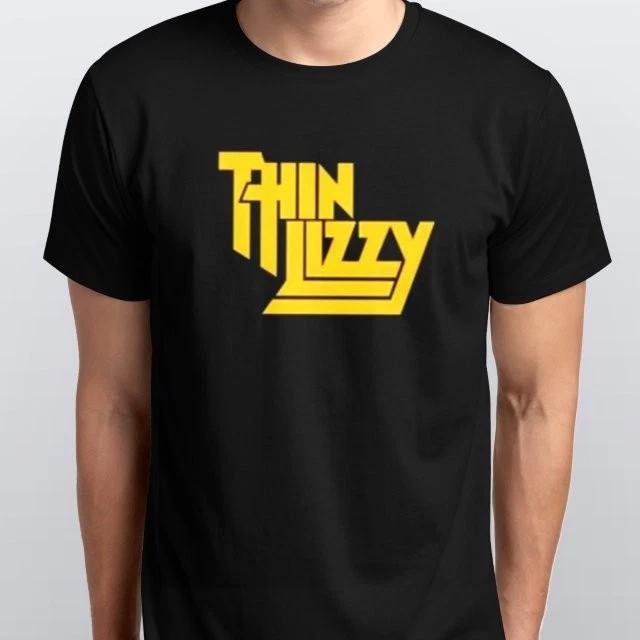 

Thin Lizzy Heavy Metal Rock Band T-SHIRT S M L XL XXL 3 4 XL colours Black 2XL