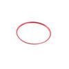 Red Alloy Steering Wheel Center Cover Trim Ring For Toyota FJ Cruiser 2007-