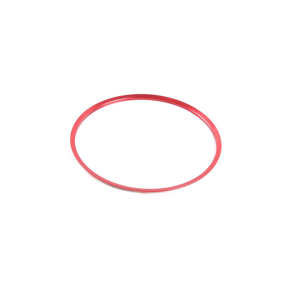 Red Alloy Steering Wheel Center Cover Trim Ring For Toyota FJ Cruiser 2007-