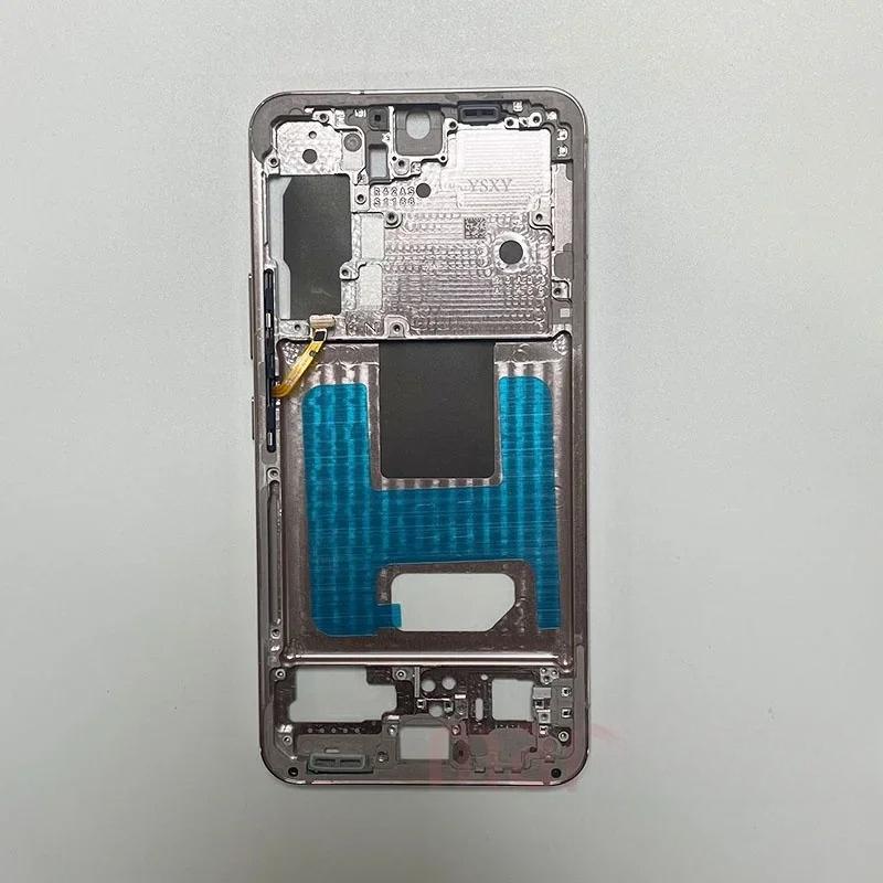 Middle Frame Bezel For Samsung Galaxy S22 Bracket Display Repair LCD Refurbish Replacement Parts