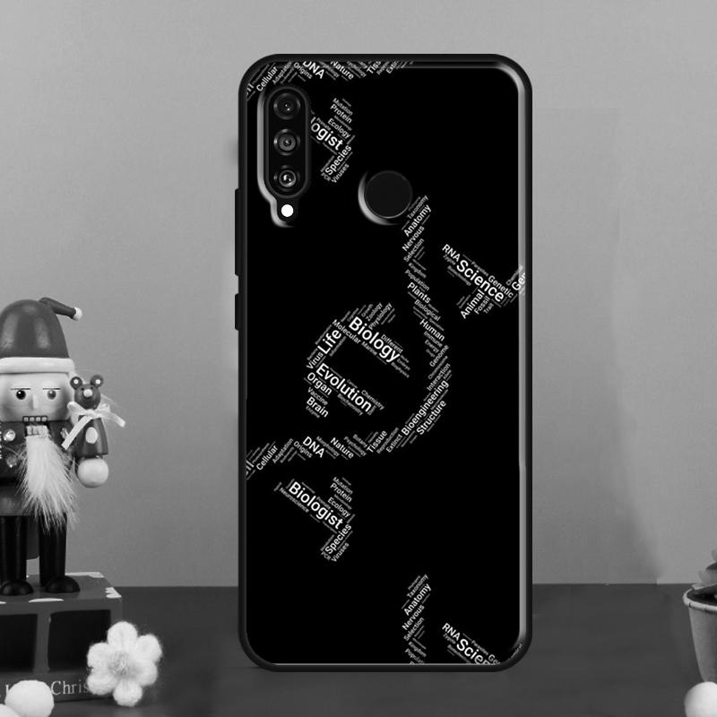 Retro DNA Science Illustration For Huawei Nova 9 10 SE 12i 12s 11i 8i Y90 Y60 Y70 Y72 Y73 Y61 Y91 P30 P40 Lite P60 Pro Case