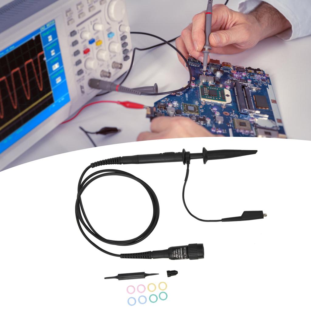 IP2230 300MHZ Oszilloskop Passive Sonde 10X Dämpfung Elektrische Prüfung Zubehör