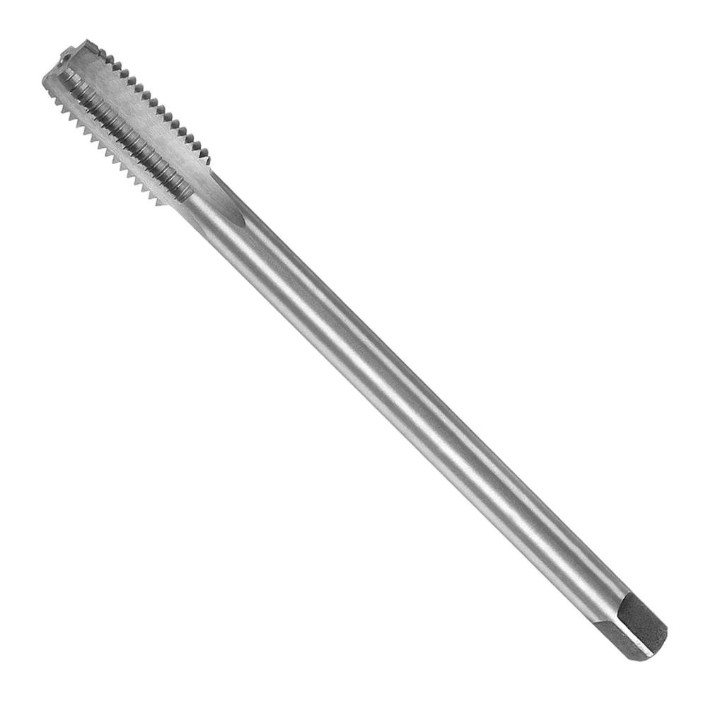 HSS 6542 Tap Square Shank Width 6.2 Mm Extra Long Tapping Tool 1.5 Thread Pitch 130mm Length Tapping Tool 4 Chip Flutes