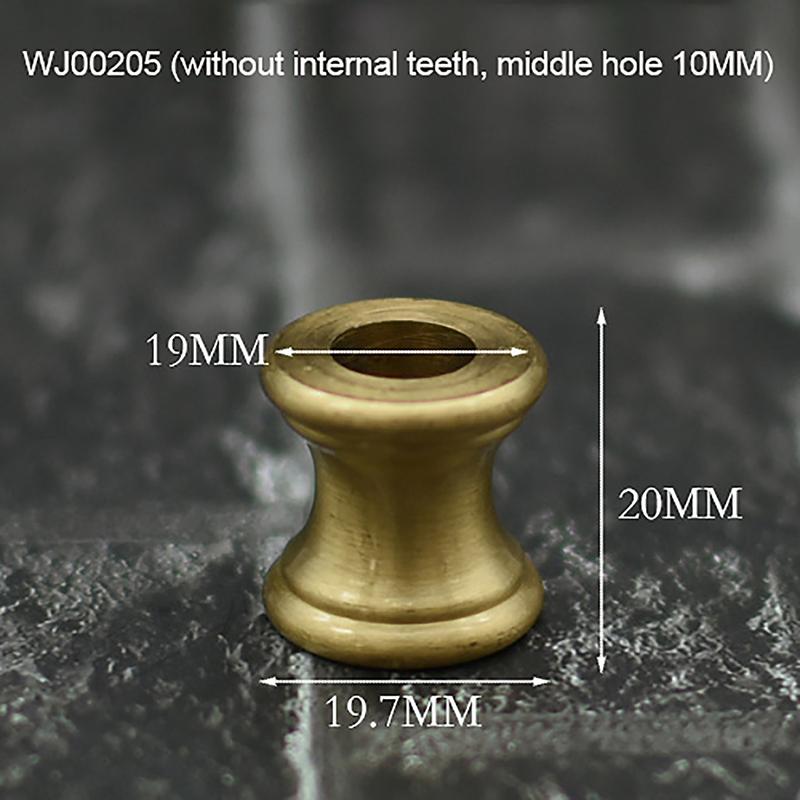 Bedroom Table Lamp Body Diy All Brass Decorative Parts I-Shaped Horn Cylindrical Beside Lamp Accessories Assembly Maintenance