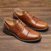 Größe 7 ~ 13 Mode Retro herren Derby Schuhe Männer Leder Schuhe Männer Casual schuhe