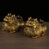 Of Ornaments Wealth Prosperity Pixiu Pair Copper Wholesale