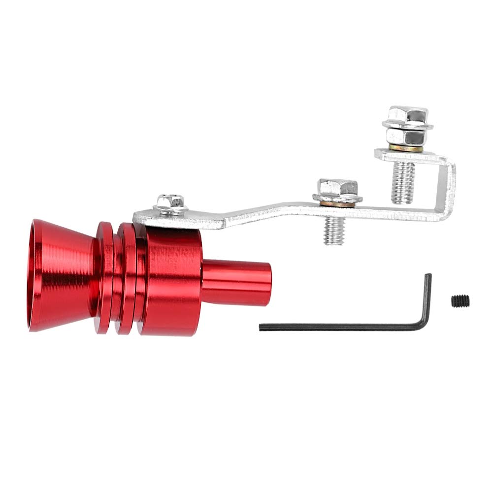 Turbo Sound Whistle Muffler, Beautiful Aluminum Alloy Material Turbo Sound Whistle for Motorcycle