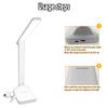 Foldable LED Desk Lamp, Rechargeable Touch Control 3 Dimmable Levels, Eye-Caring Book Reading Light for Bedroom Office Study