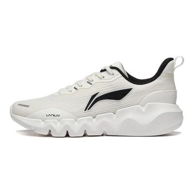 Chaussures de course basses dynamiques antidérapantes respirantes absorbant les chocs pour hommes baskets Blanc Noir ARST045-3