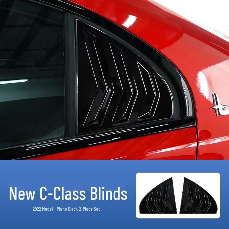 

Compatible with Mercedes-Benz C-Class W205 W206 C260L C180L C200L Rear Window Blinds Decorative Sticker