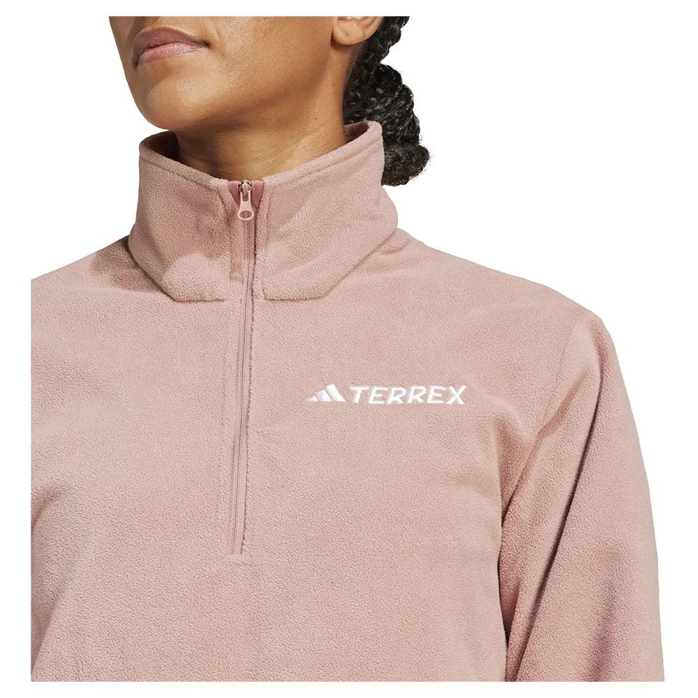 adidas Флисовая кофта с полумолнией Multi Essentials