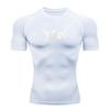 Men's Quick Dry Compression Athletic Tight T-shirt for Gym Workout Running Training Stretchy Breathable Sports Activewear Top To Boost Your Exercise P