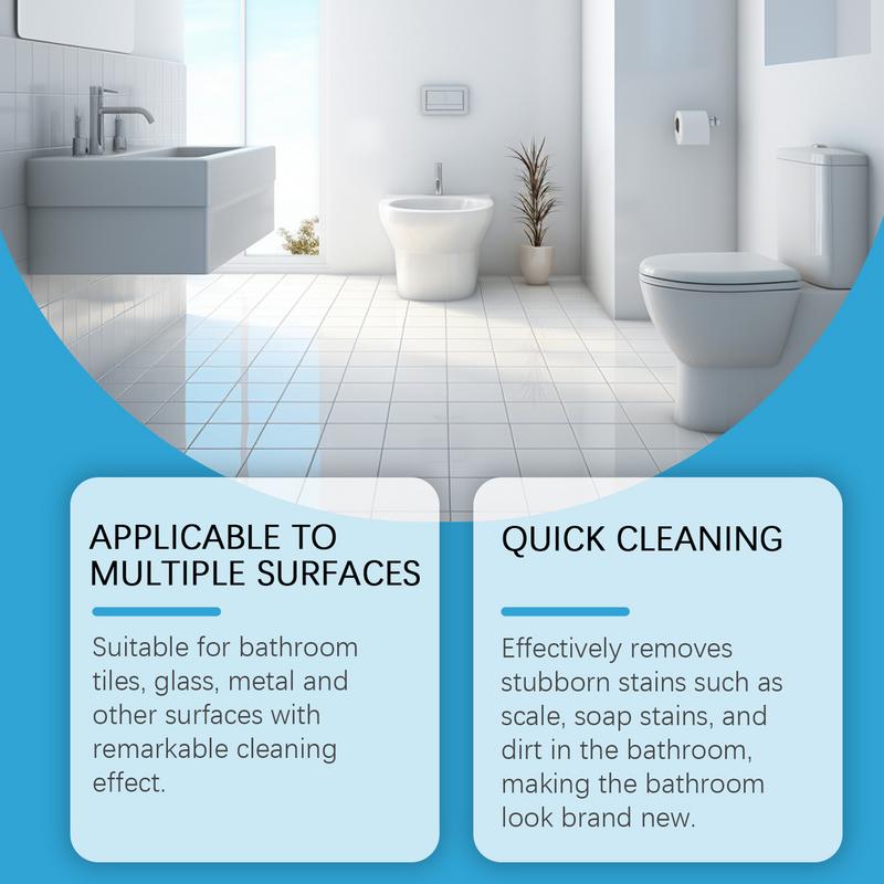 Bathroom Cleaner 120ml Multifunctional Fresh Clean Spray Cleaner Bathroom Stain Remover Powerful Cleaning Tool For Home Sink