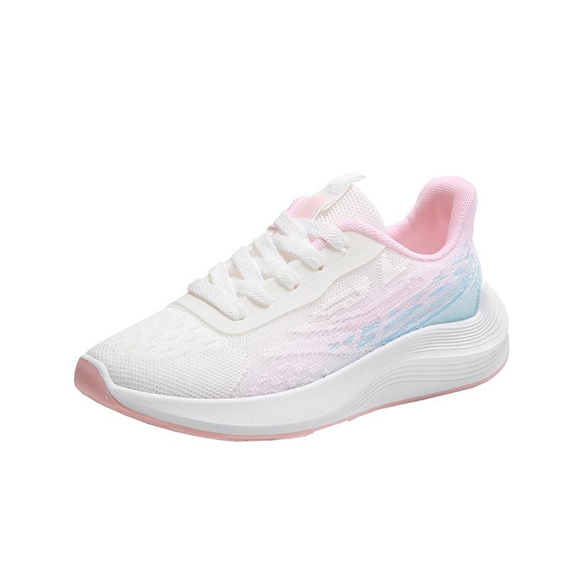 

Обувь для женщин Весна Осень Женская Удобная Дышащая На шнуровке Обувь на платформе Кроссовки Женские Zapatos De Mujer Лоферы 40 розовый