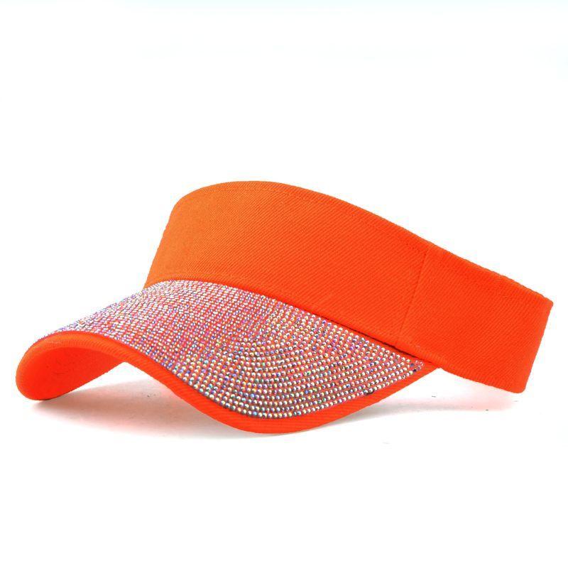 

Мужские и женские шляпы с ромбовидным верхом, модные шляпы с инкрустацией из бриллиантов, универсальные безголовые шляпы-утконосы, дышащие бейсболки, устойчивые к воздействию солнца Adjustable оранжевый