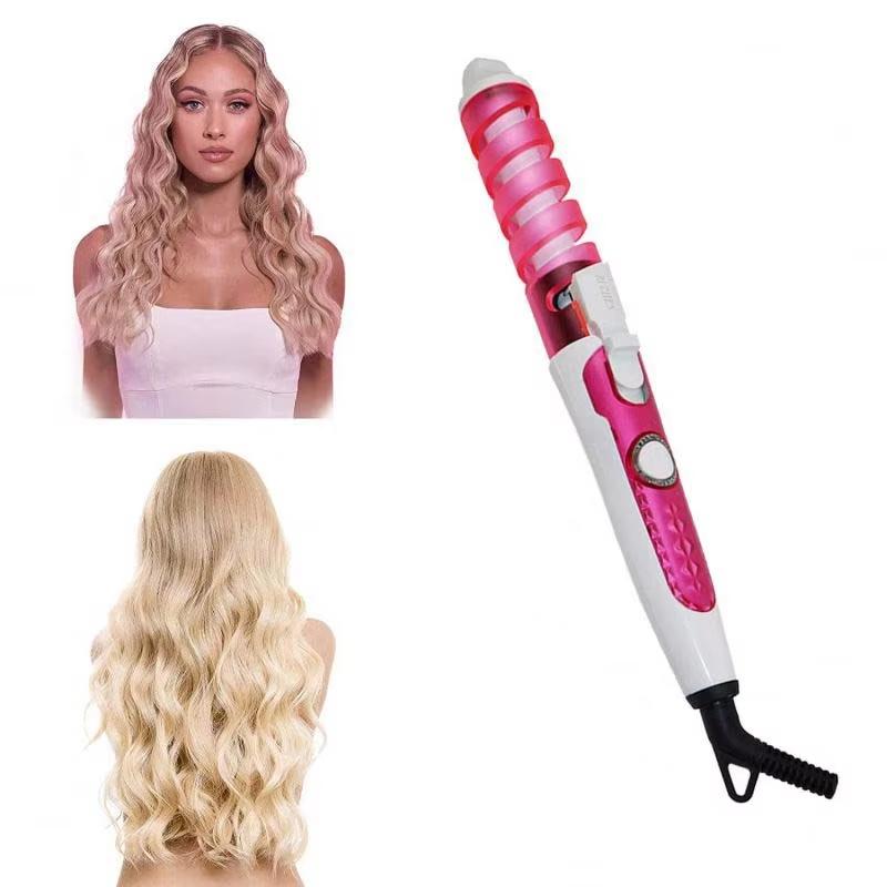 Portable Automatic Rotating Magic Ceramic Styling Tool Electric Hair Curler Home Salon Anti-Perm Spiral Curler