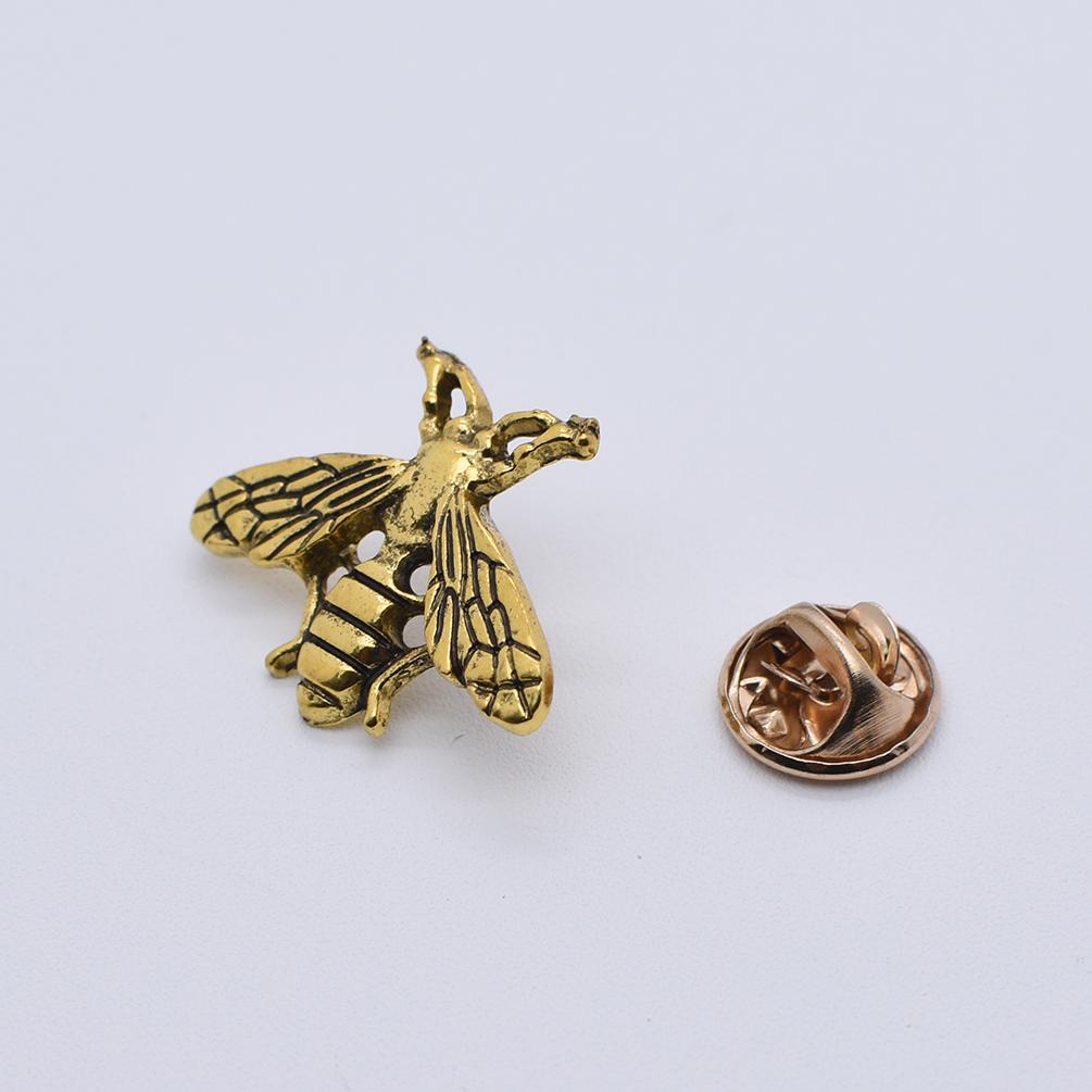 Vintage Animal Eagle Brooch Metal Star Badge Lapel Pins and Brooches for Men Suit Coat Corsage Jewelry Accessories Gifts
