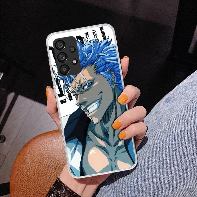 Grimmjow 6 Bleach Phone Case For Samsung Galaxy A52 A32 A22 A12 A51 A31 A50S A30S A20S A10S Note 20 Ultra 10 Plus S10 A72 A71 Ga