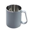 YIXI Portable Stainless Steel Double-Layer Toothbrush Cup