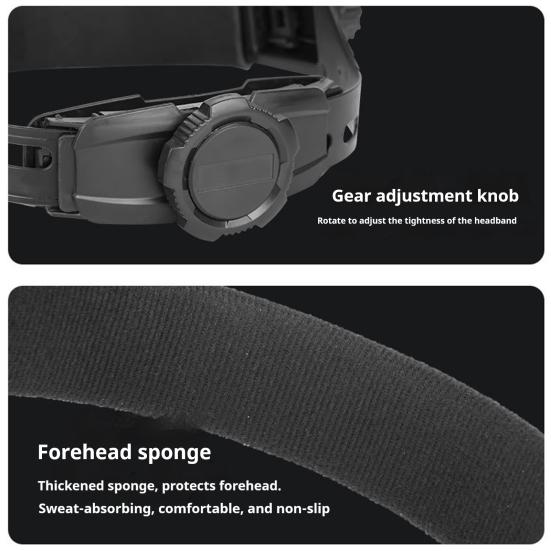 Electric Welding Mask Solar Powered Auto Darkening Helmet Multifunctional Welding