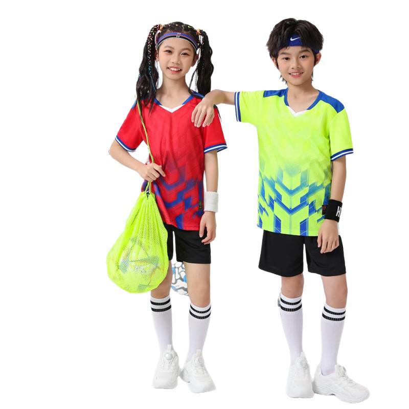 Kids' Soccer and Sports Uniform Set: Boys and Girls Team Wear for Football, Table Tennis, Badminton, Volleyball, Adult Jersey Included