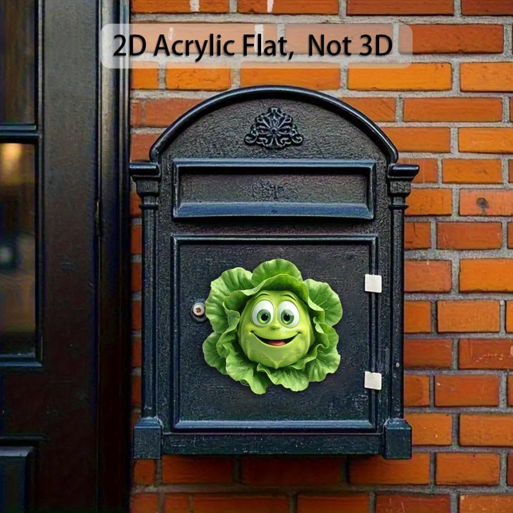 2pcs of 2D Printed Refrigerator Magnet Decoration. The Colors Are Bright and Long-Lasting Without Fading
